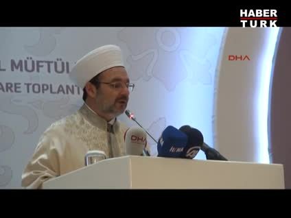 Diyanet İşleri Başkanı Mehmet Görmez'den Soma açıklamaları