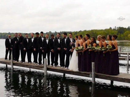 Fotoğraf çektirirken iskele çöktü