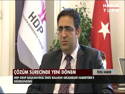 İdris Baluken çözüm sürecinde yeni dönemi Habertürk TV'ye değerlendirdi