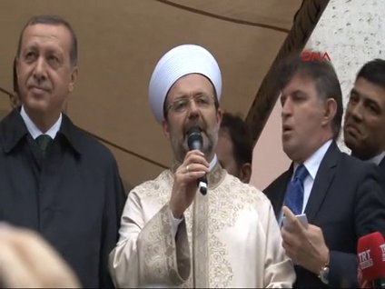 Diyanet işleri Başkanına Başbakan'dan düzeltme