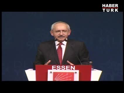 Kılıçdaroğlu Başbakan'a seslendi : Biz Ortadoğu'nun değil Avrupa'nın parçası olmak istiyoruz