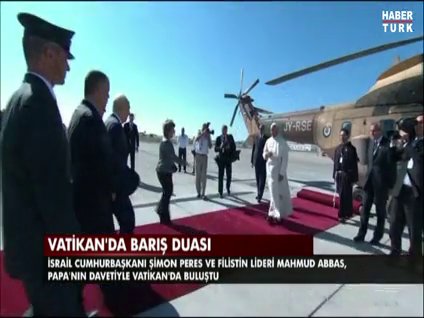 Vatikan'da barış duası