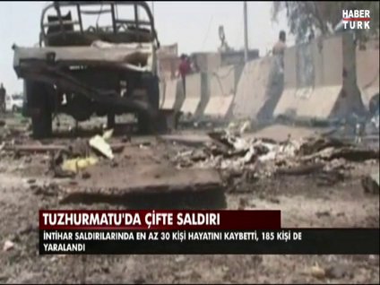 Irak'ta çifte intihar saldırısı