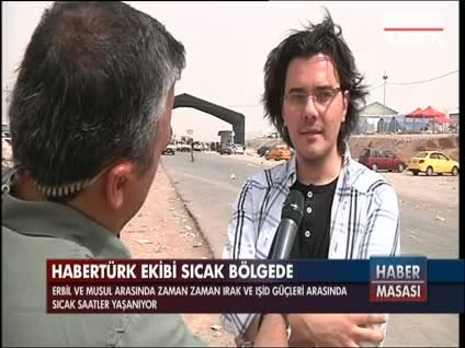 Habertürk TV'den Murat Karataş ve Zübeyir Koçulu Erbil'de