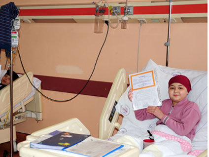 Sadece okullarda değil, hastanelerde de "Karne Heyecanı" yaşandı