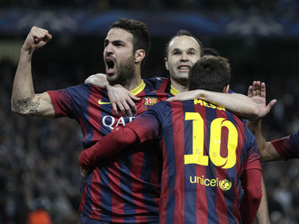 Barcelona'nın yıldızı Fabregas Chelsea'da