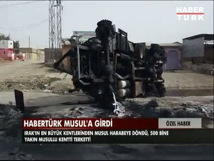 Habertürk'ten Zübeyir Koçulu Musul'a girdi