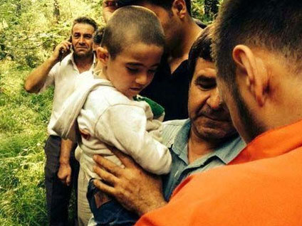 Sarıyer'de kaybolan Baran Çelik'ten 16 saat sonra iyi haber