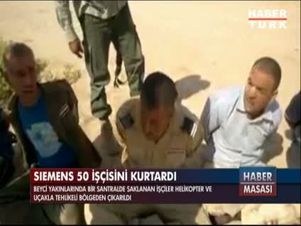 IŞİD'in elindeki 50 işçi düzenlenen hava operasyonuyla kurtarıldı