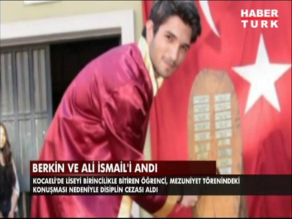 Kocaeli'de Ali İsmail Korkmaz ve Berkin Elvan'ı anan öğrenciye disiplin cezası