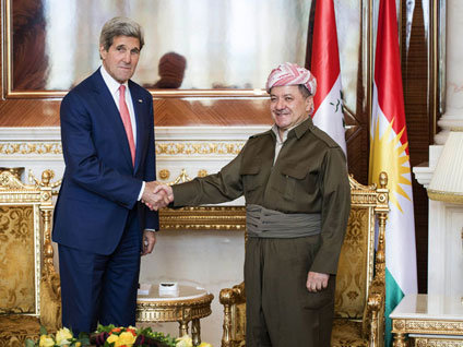 ABD Dışişleri Bakan'ı John Kerry Erbil'de