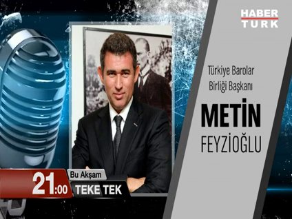Metin Feyzioğlu ve Mehmet Bekaroğlu Teke Tek'te
