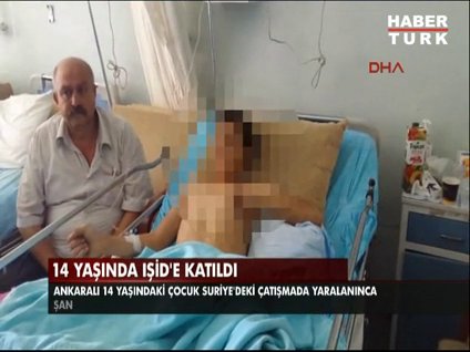 14 yaşında IŞİD'e katılan çocuk şimdi bin pişman oldu