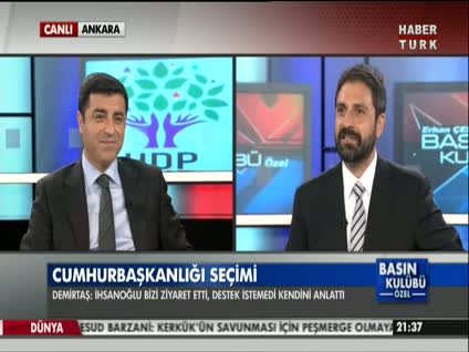 Selahattin Demirtaş cumhurbaşkanı adaylığını açıkladı!