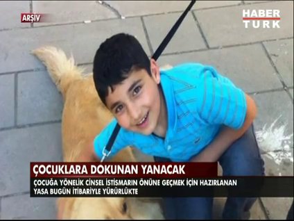 Çocuklara cinsel istismara ağır ceza