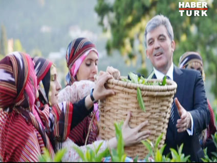 Cumhurbaşkanı Gül'ün sosyal medyaya yansıyan ilginç görüntüleri