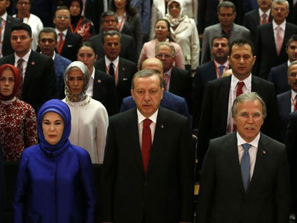 İşte Başbakan Erdoğan'ın Köşk adaylığının açıklanma anı