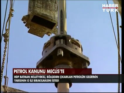Petrol Kanun'u Meclis'te