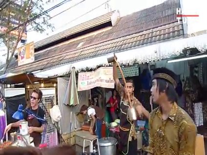 Tayland usulü çay servisi