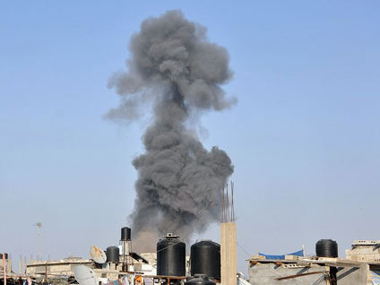 İsrail'den Gazze'ye saldırı gerçekleşti