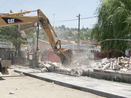 Ankara'da yıkım gerginliği yaşandı
