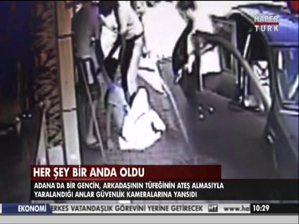 Her şey bir anda oldu!