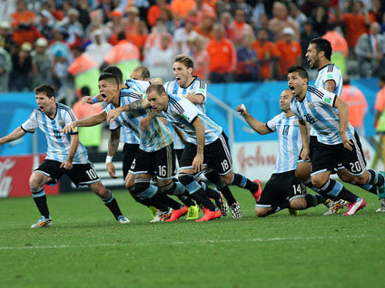 Almanya'nın finaldeki rakibi Arjantin oldu