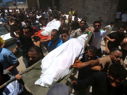 İsrail'in vurduğu Gazze'de ölü sayısı artıyor