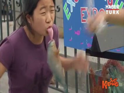 Pirana dilini böyle ısırdı!