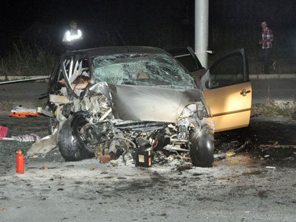 Trabzon'da korkunç kaza: 3 ölü