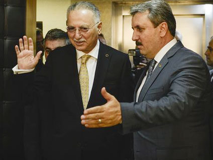 BBP'den Ekmeleddin İhsanoğlu'na destek kararı