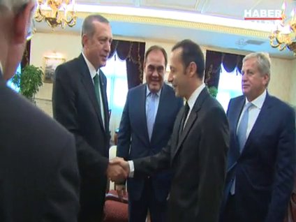 Başbakan Erdoğan, Cüneyt Çakır'ı kabul etti