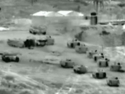 İsrail'in Gazze'ye kara saldırılarından görüntüler