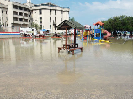 Bartın sele teslim oldu