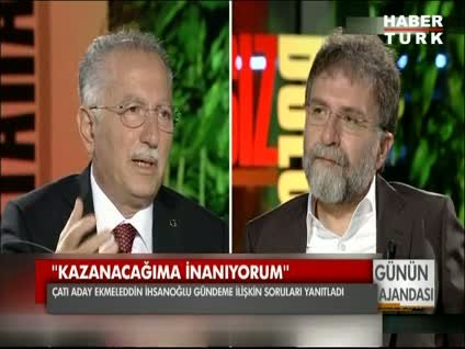Ekmeleddin İhsanoğlu Ahmet Hakan'a gündemi değerlendirdi