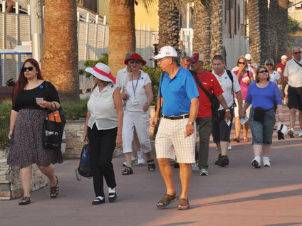 Turist sayısında artış