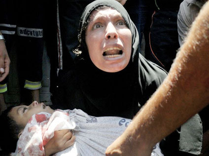 Gazze kara harekatında 8.gün