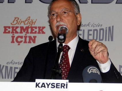 Ekmeleddin İhsanoğlu Kayseri'de
