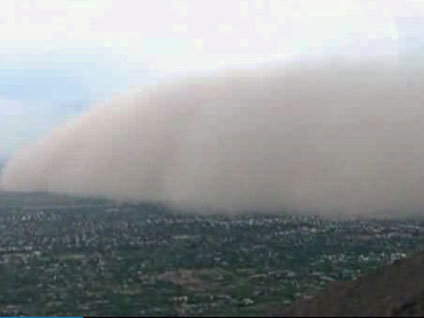 ABD toz dumanıyla kaplandı