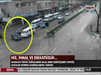 Hız, ihmal ve dikkatsizlik...