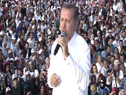 Başbakan Erdoğan'ın İstanbul mitingi