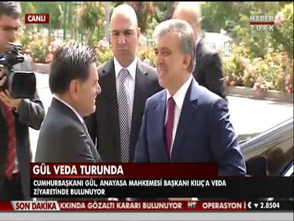 Gül veda turunda