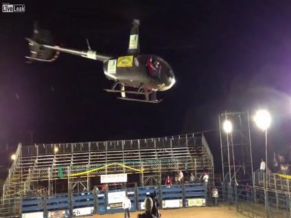 Çılgın helikopter pilotu
