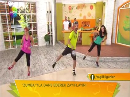 Zumbayla dans ederek zayıflayın