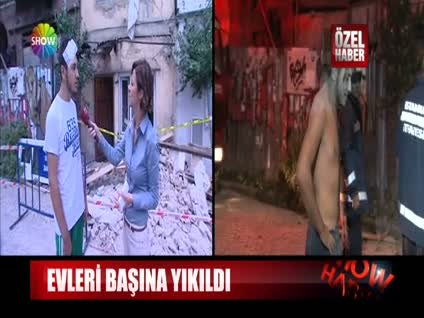 Fatih'te bina çöktü: 4 yaralı