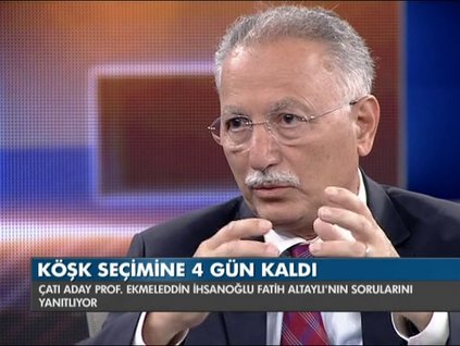 Teke Tek Özel - Ekmeleddin İhsanoğlu / 7 Ağustos Çarşamba - 1