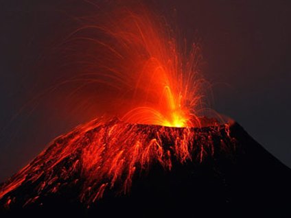 Ekvador'da volkan korkusu