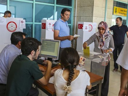 Gurbetçilerin oyları