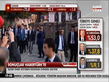 Erdoğan'ın programında sürpriz gelişme!