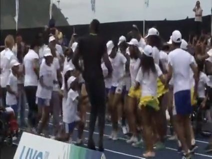Usain Bolt samba yaparsa...